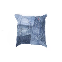 Párna (farmer részekből) 40x40 cm